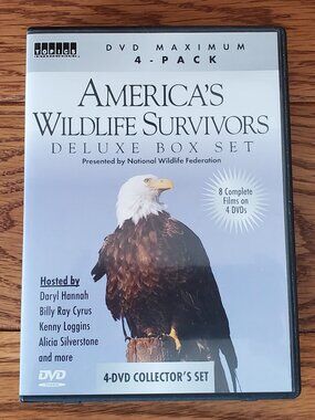 2 for $15 | America's Wildlife Survivors Deluxe DVD Box Set (4 DVD's)